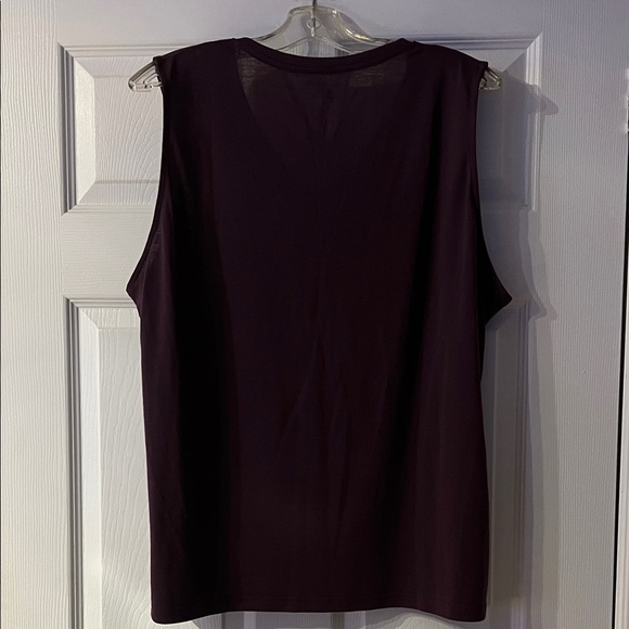 Reebok Women's Deep Purple Muscle Tee - Picture 4 of 4